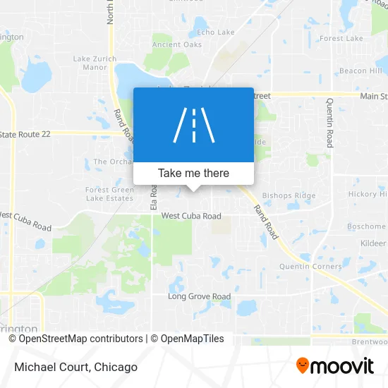 Michael Court map