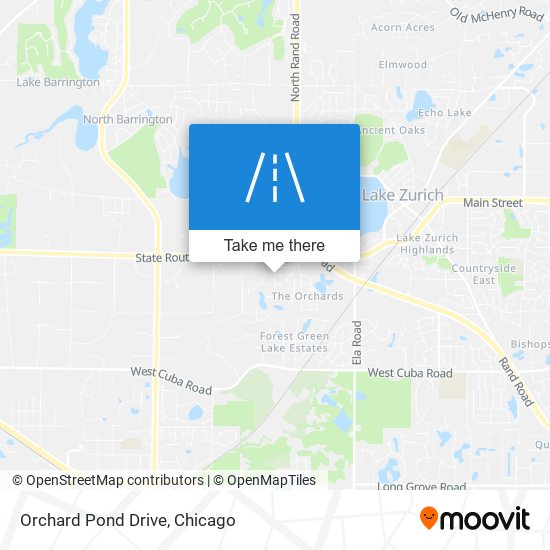 Mapa de Orchard Pond Drive