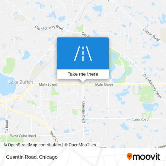 Quentin Road map