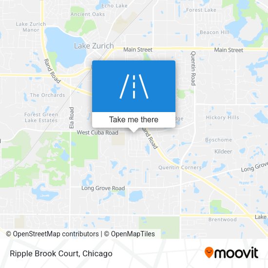 Mapa de Ripple Brook Court