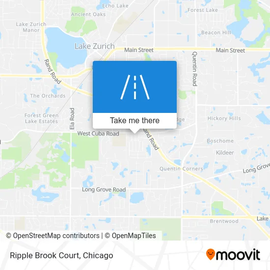 Ripple Brook Court map