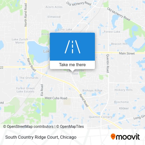 South Country Ridge Court map