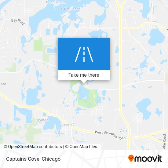 Captains Cove map