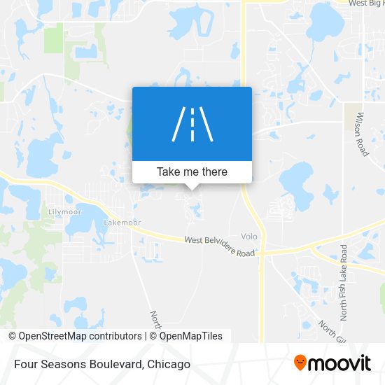 Mapa de Four Seasons Boulevard