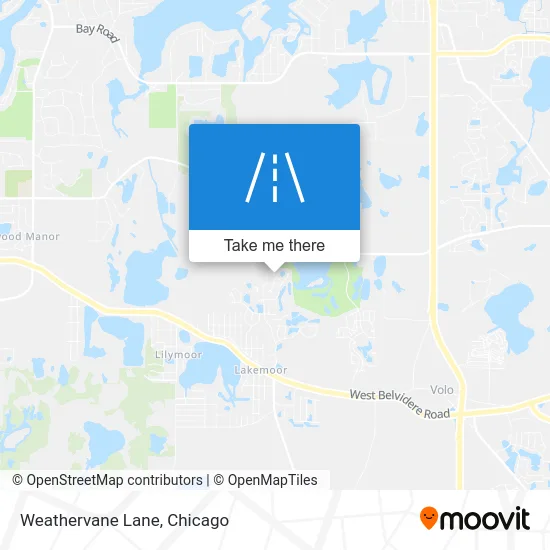 Weathervane Lane map