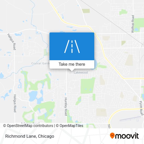 Mapa de Richmond Lane