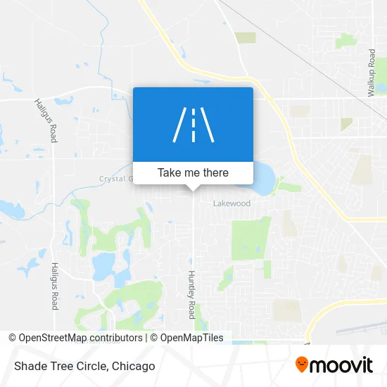 Shade Tree Circle map