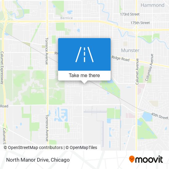 Mapa de North Manor Drive