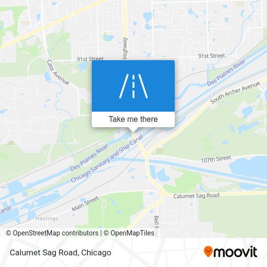 Mapa de Calumet Sag Road