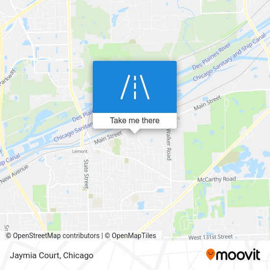 Mapa de Jaymia Court