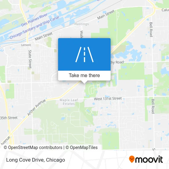 Long Cove Drive map