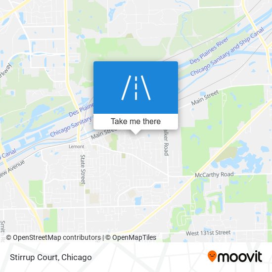 Stirrup Court map