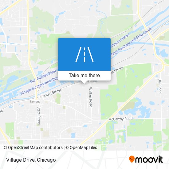 Village Drive map