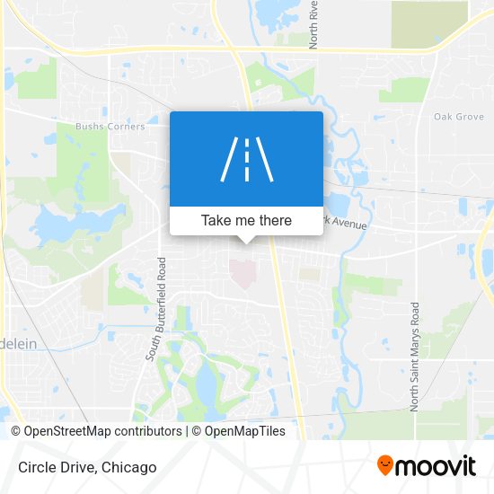 Mapa de Circle Drive