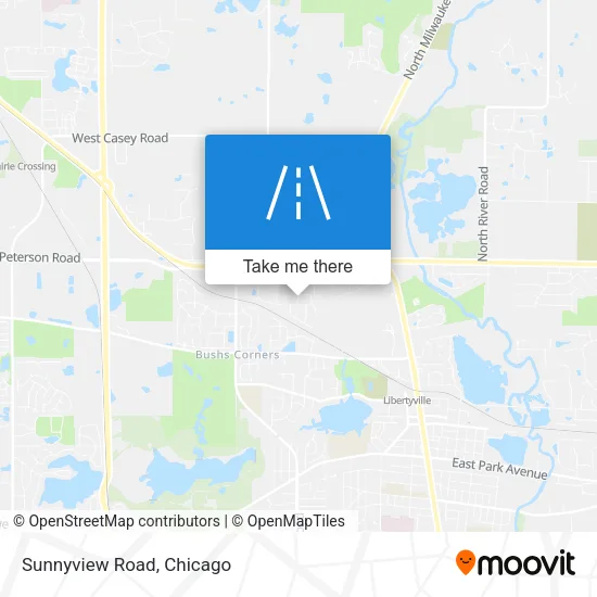 Mapa de Sunnyview Road