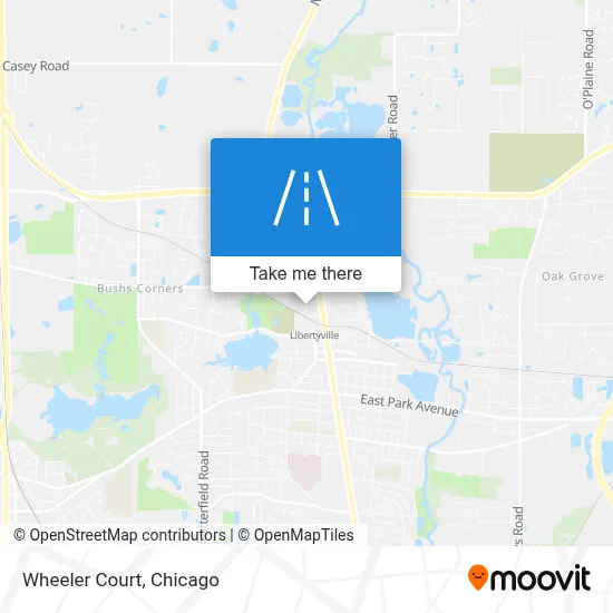 Wheeler Court map