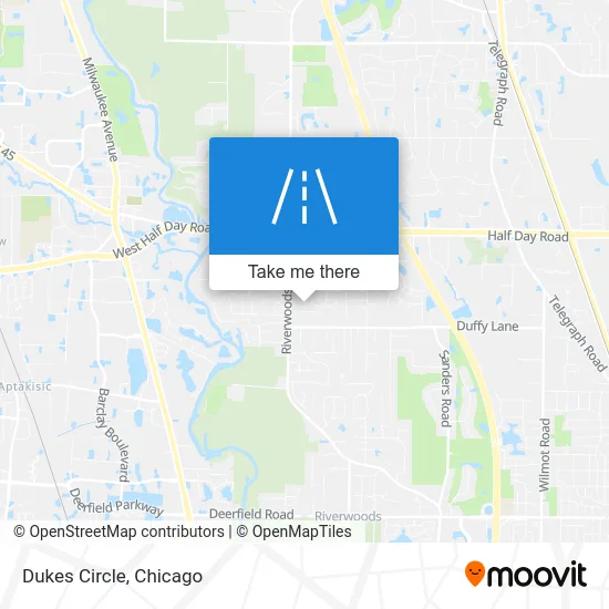 Dukes Circle map