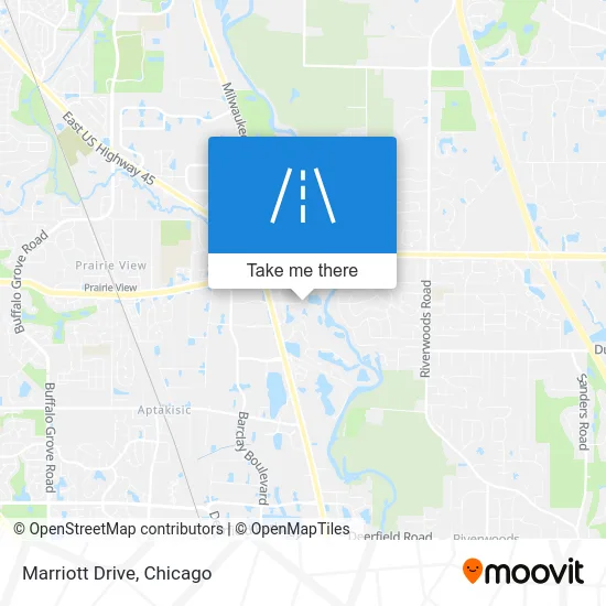 Marriott Drive map