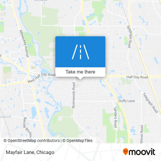 Mapa de Mayfair Lane