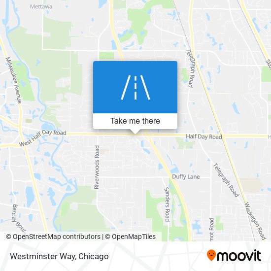 Mapa de Westminster Way