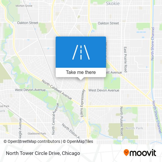 Mapa de North Tower Circle Drive