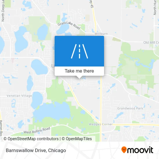 Barnswallow Drive map