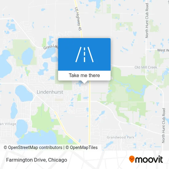 Farmington Drive map