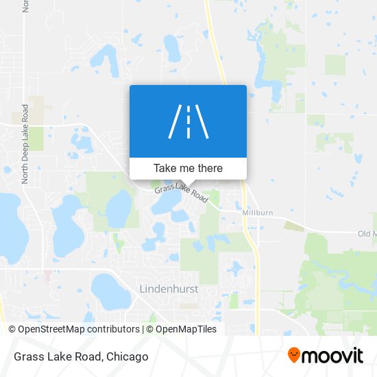Mapa de Grass Lake Road