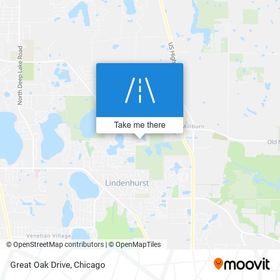 Mapa de Great Oak Drive