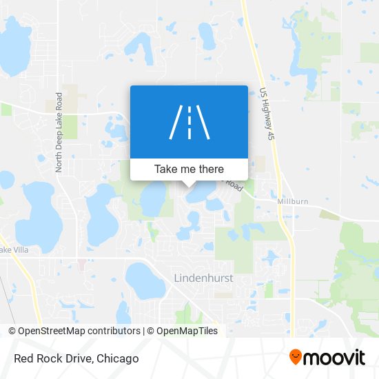 Mapa de Red Rock Drive