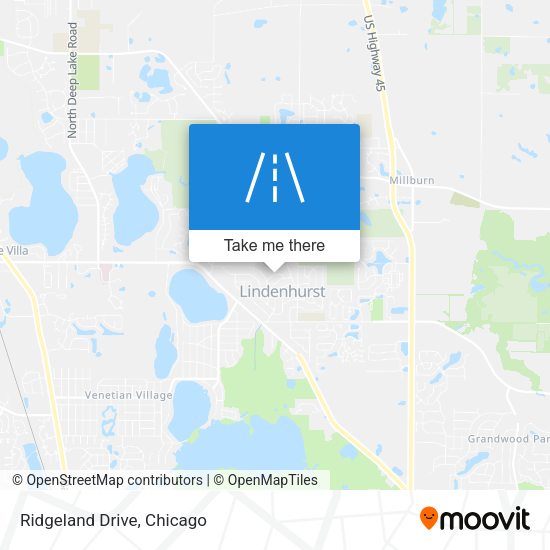 Mapa de Ridgeland Drive