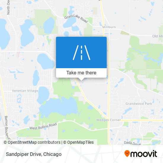Mapa de Sandpiper Drive