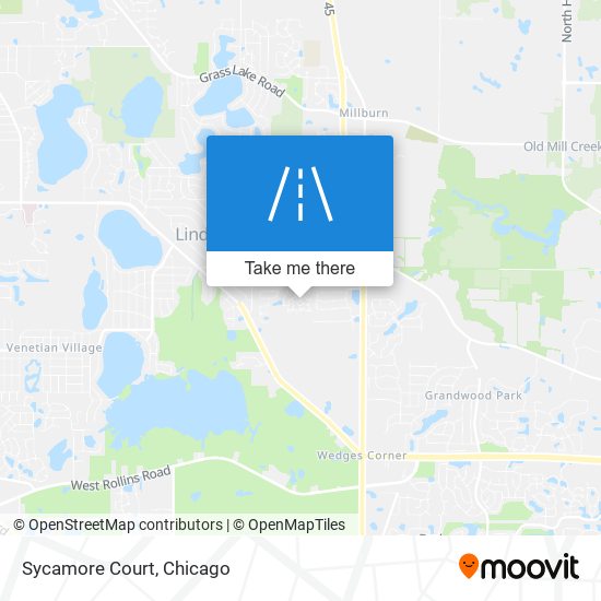Mapa de Sycamore Court