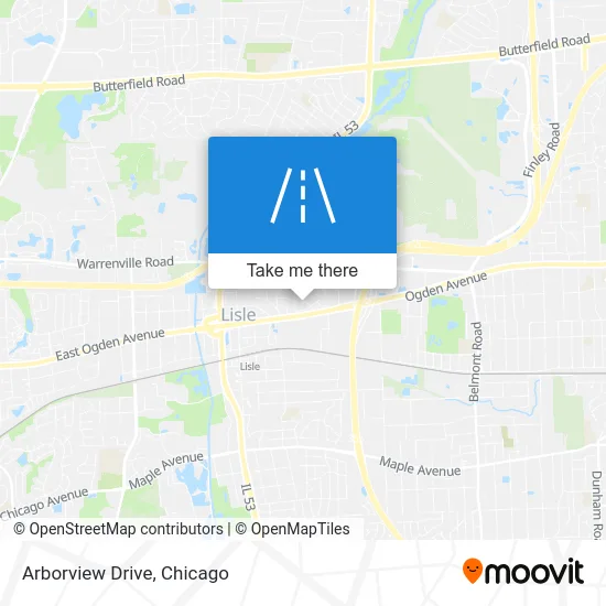 Arborview Drive map