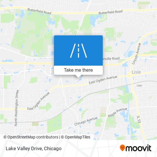 Lake Valley Drive map