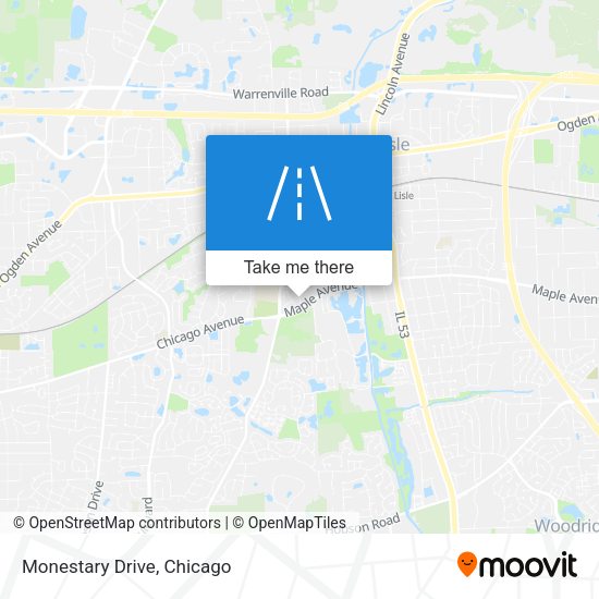 Mapa de Monestary Drive
