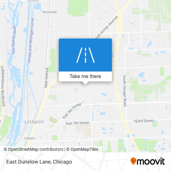 Mapa de East Dunslow Lane