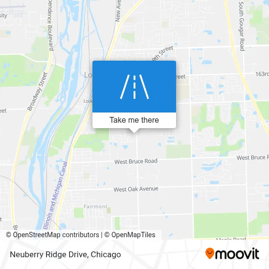 Neuberry Ridge Drive map