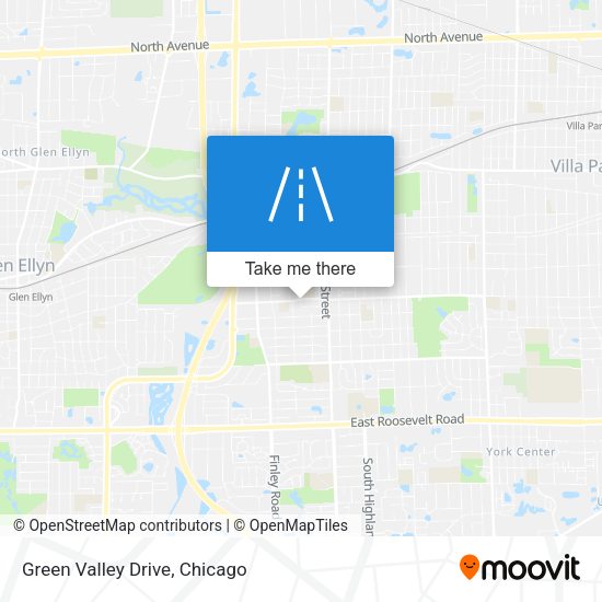 Mapa de Green Valley Drive