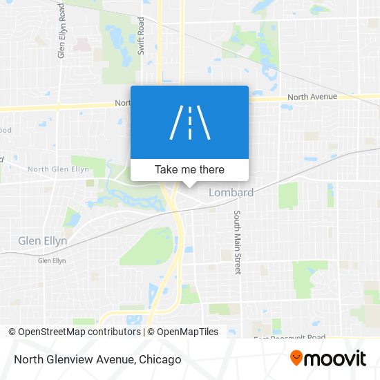 Mapa de North Glenview Avenue