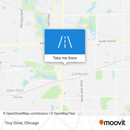 Troy Drive map
