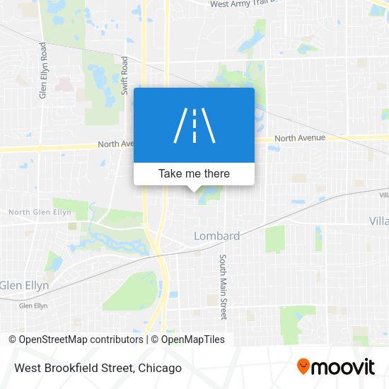 West Brookfield Street map