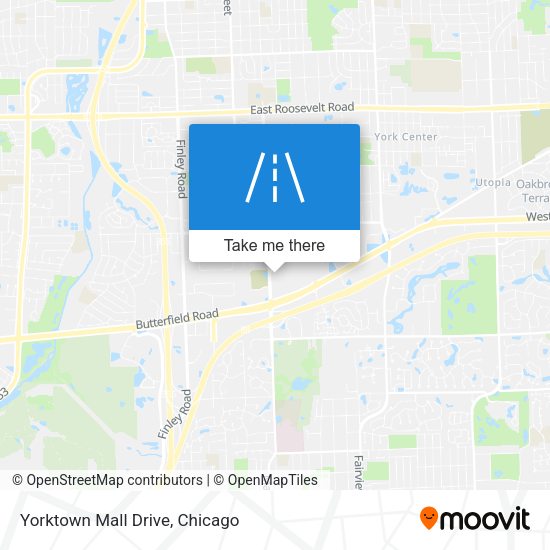 Mapa de Yorktown Mall Drive