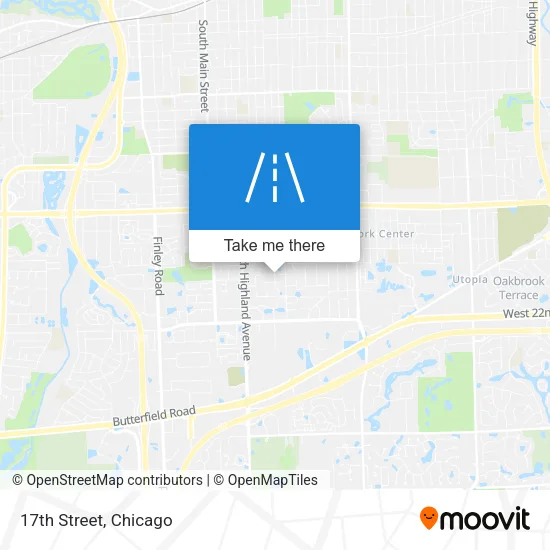 17th Street map
