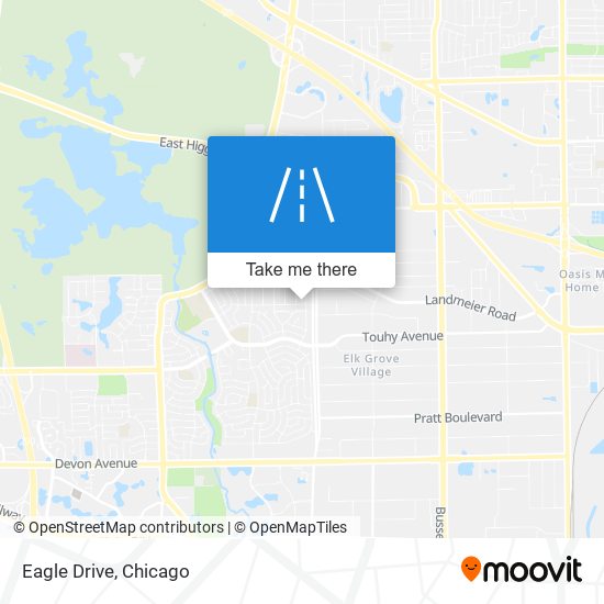 Eagle Drive map