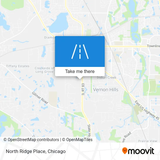 Mapa de North Ridge Place