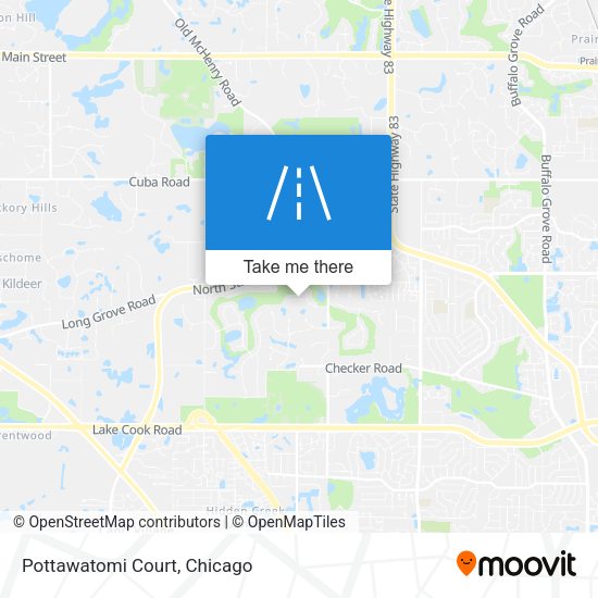 Pottawatomi Court map