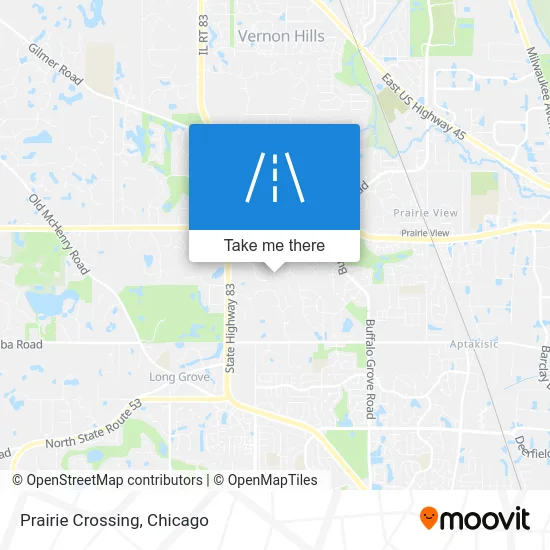 Prairie Crossing map