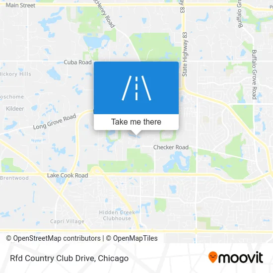 Rfd Country Club Drive map