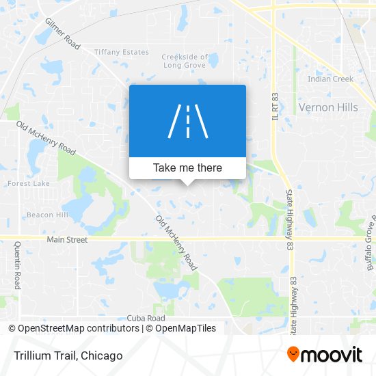 Mapa de Trillium Trail